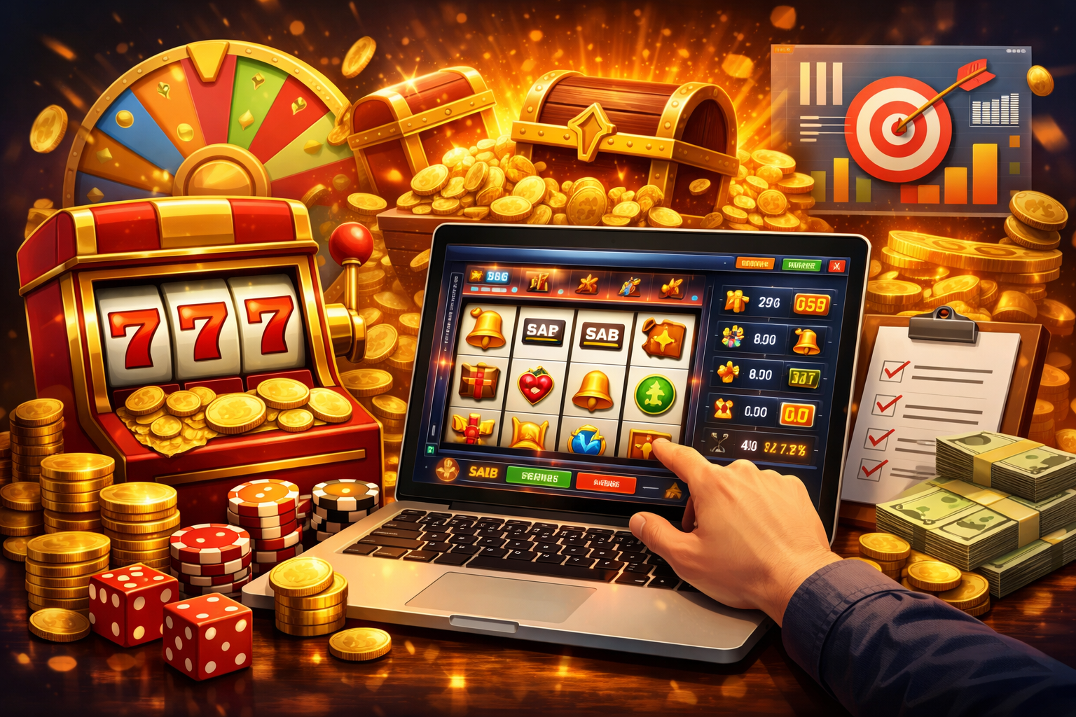 เจาะระบบเล่นสล็อตออนไลน์ วางแผนทำกำไร